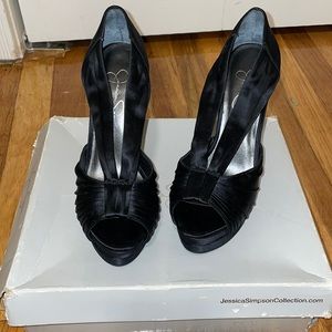 Jessica Simpson Black Heels